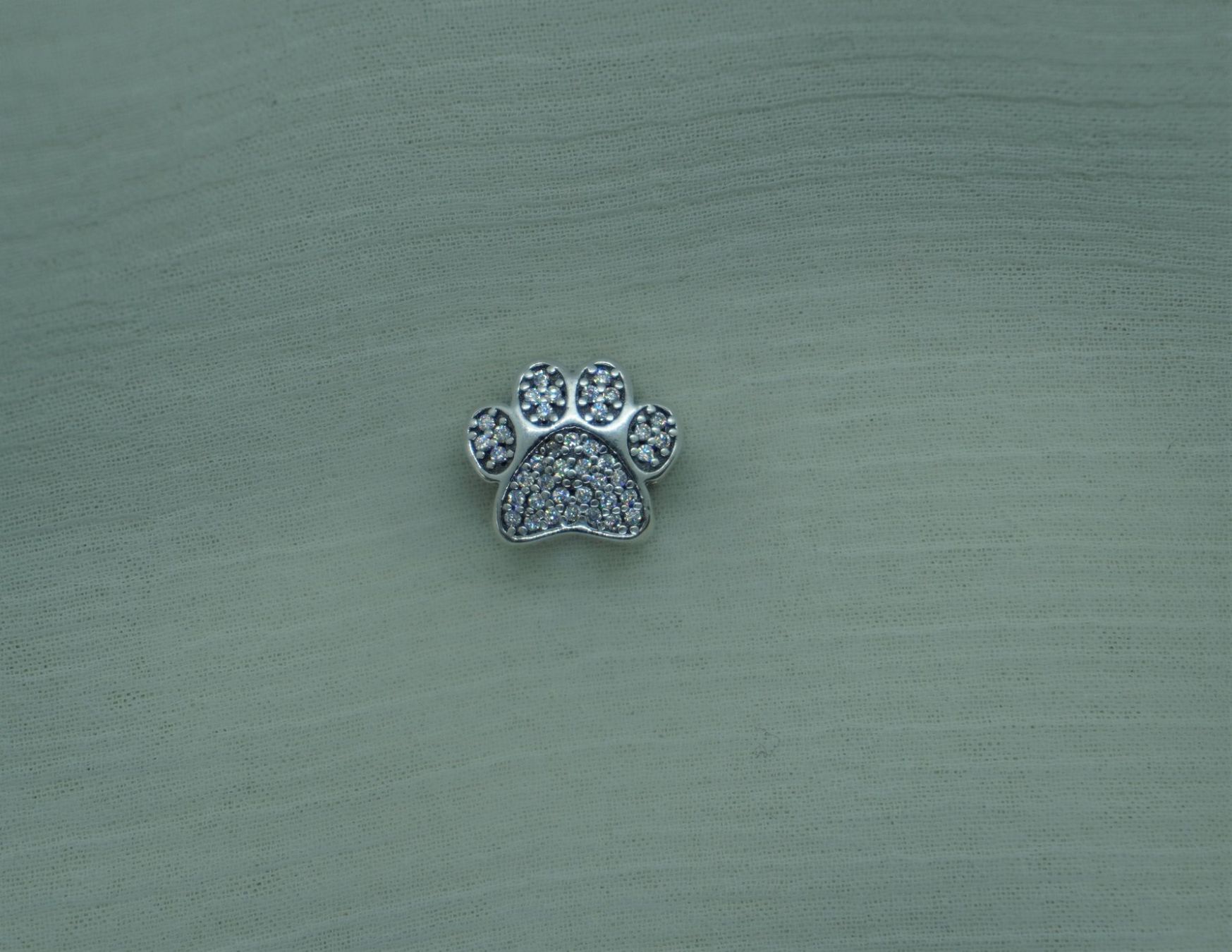 Ciondoli: Charm "Pfote"  zu Pandora Silber 925 – Nuovo (secondo la descrizione) da Niederbüren venduto da Fidi5 1
