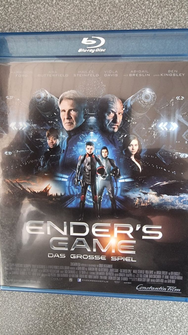 Tutti i DVDs: Blu Ray - Ender's Game / Harrison Ford – Usato da Oetwil am See venduto da fineli2
