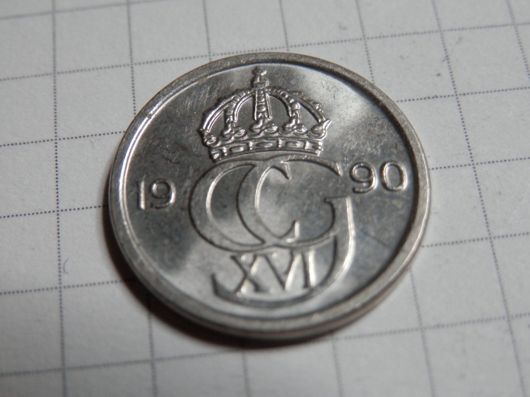 Tutti le monete: Schweden  10 Öre, 1990 – Usato da Weiach venduto da weiach81