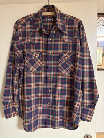 Vintage chemise work/western 60s