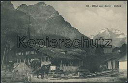 BE Gsteig bei Gstaad - Postkutsche