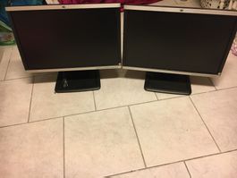 2x HP Monitore LA2205wg (Occasion)
