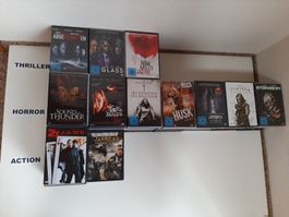 Film-Sammlung Action, Horror, Thriller (130 DVD's)