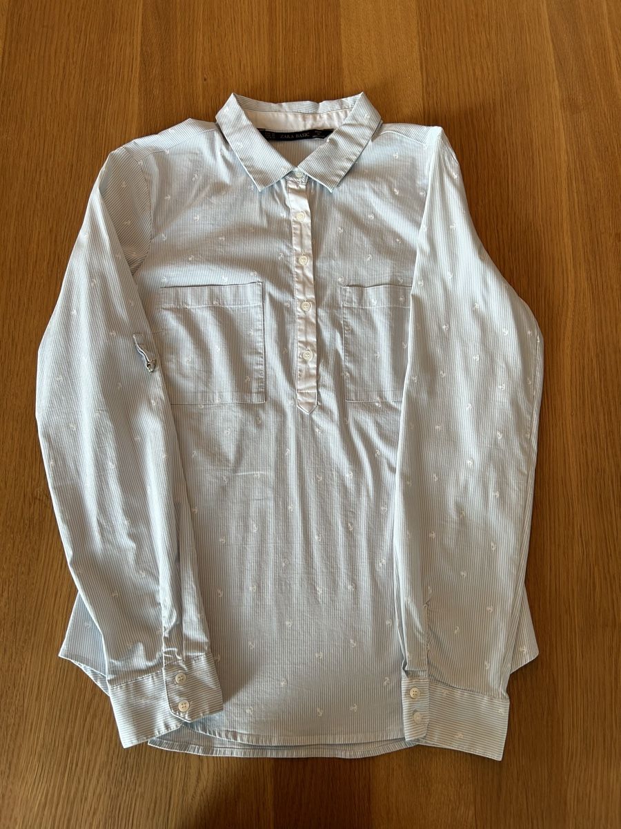 Zara Camicette: Zara Damen Hemdbluse gestreift Gr. M – Usato da Schwarzenbach SG venduto da bienchen22 1