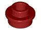 Lego Dark Red Plate, Round 1 x 1 with Open Stud 24 Stück
