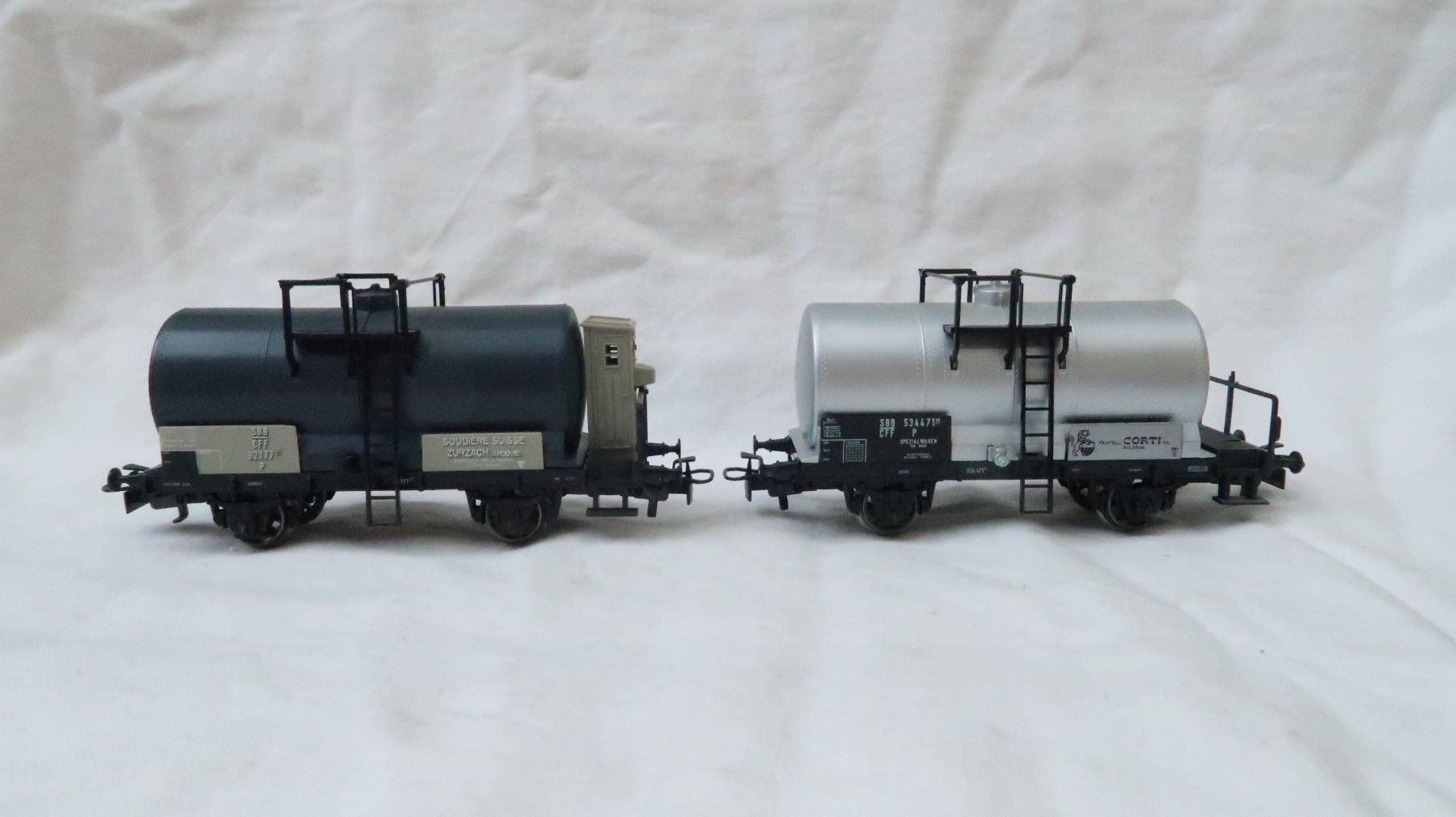Märklin Modellini di ferrovie: Märklin SBB "Hist. Güterwagenset 1930" – Usato da Muttenz venduto da Laeckerlihamschter 2