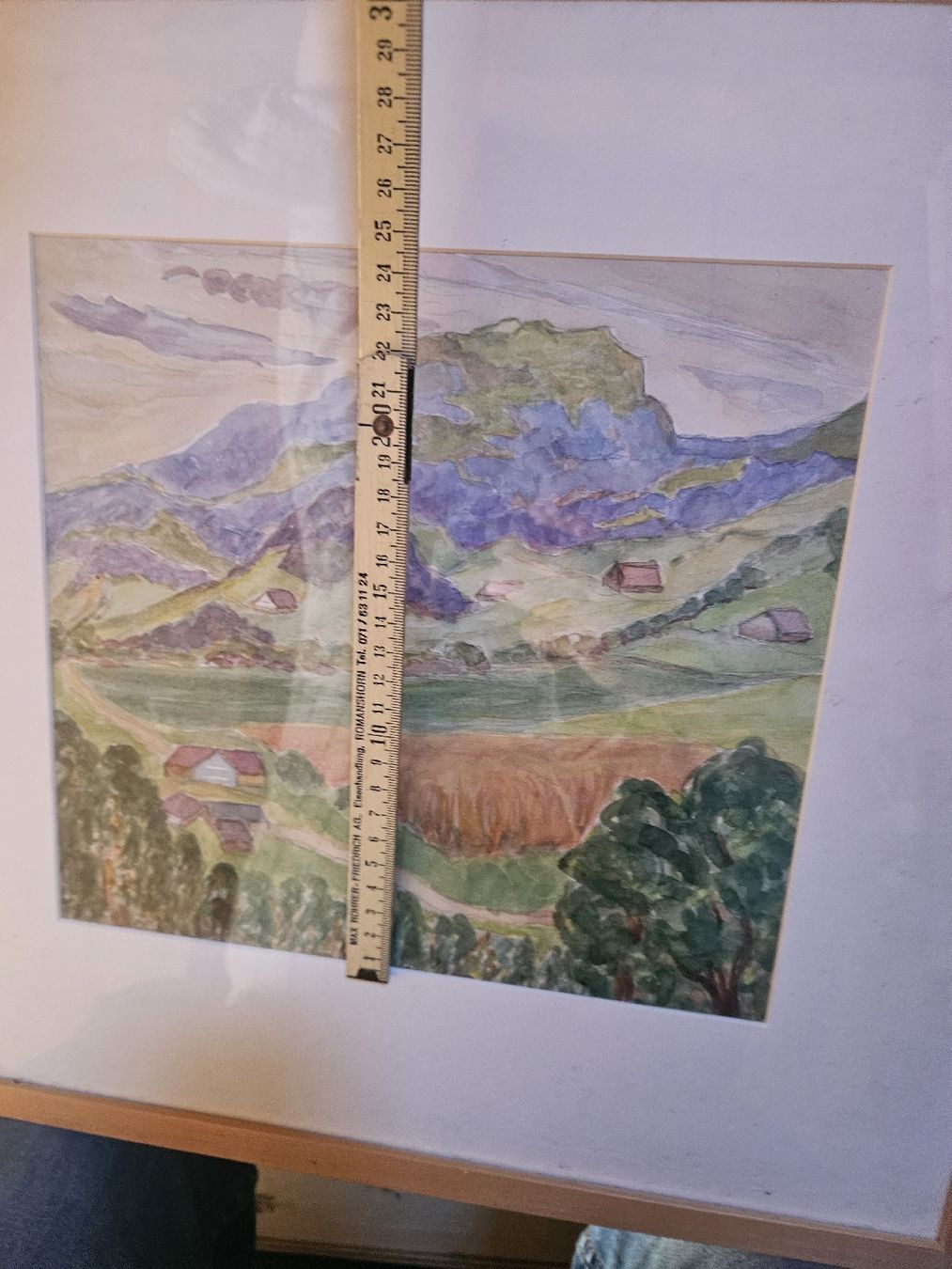 Gemälde: gemälde aquarel appenzell – Gebraucht aus Schwellbrunn von Omega-alpha 2