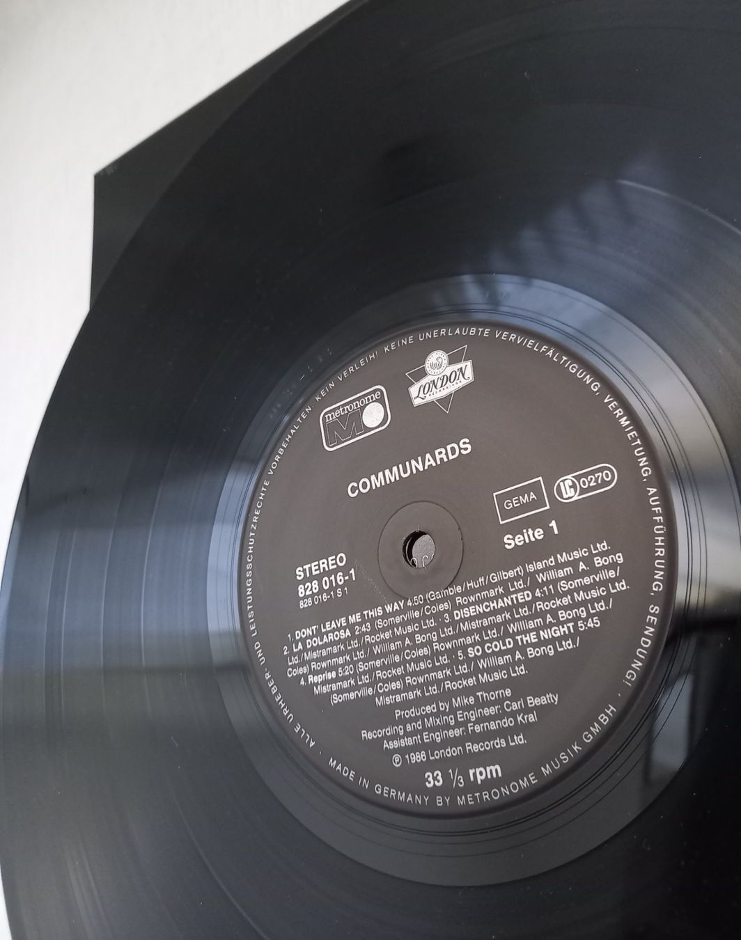 Vinyles: LP "COMMUNARDS" – Neuf (Voir description) à Binningen par mar_2jlr 6
