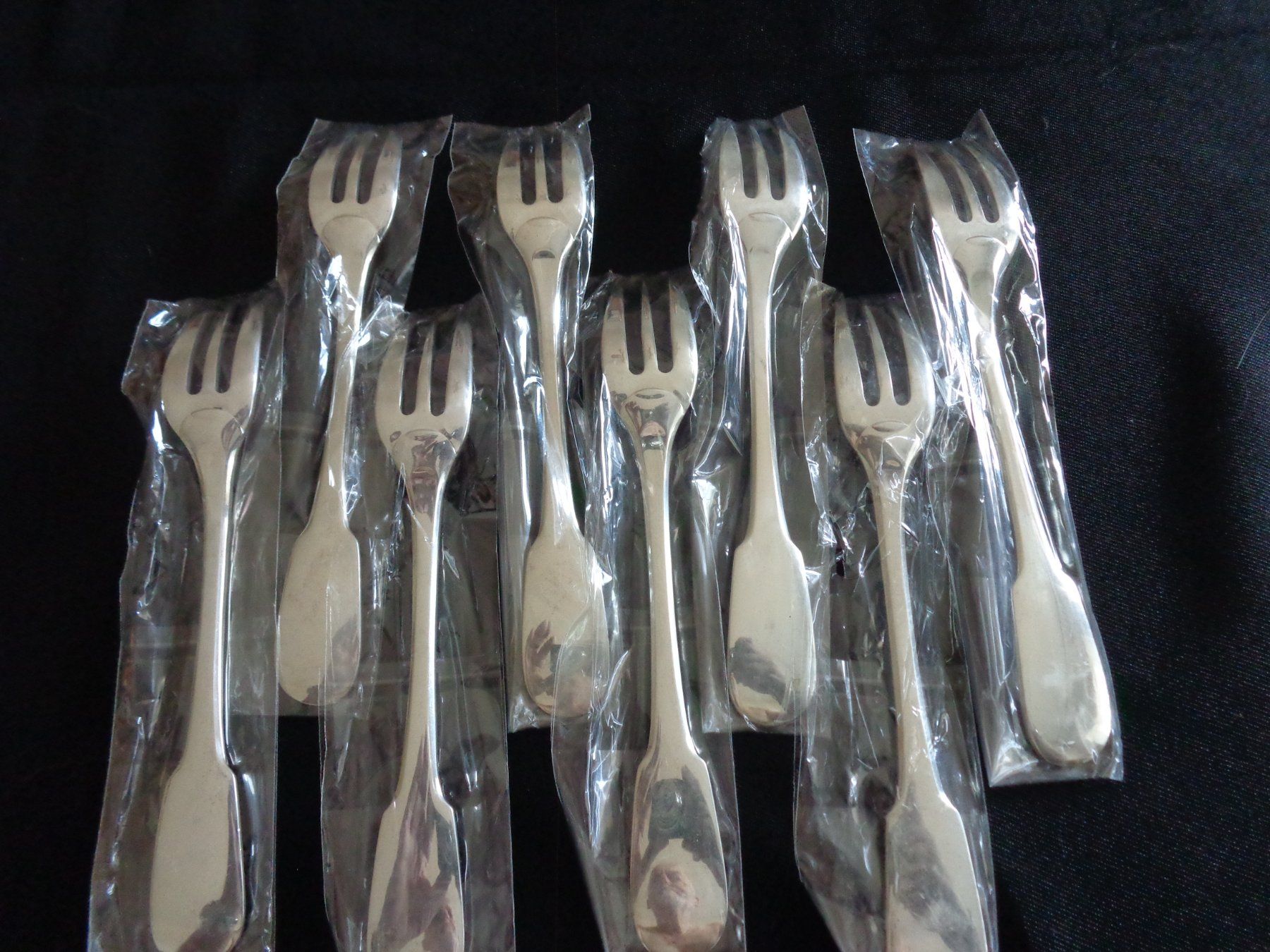 Christofle Forchette: * 8 X FOURCHETTES A GATEAUX CHRISTOFLE CLUNY ORIGINAL – Nuovo (secondo la descrizione) da Morges venduto da argento.oro.65 3