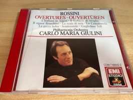 D8 Rossini Giulini Ouvertüren L’Italiana Algeri Barbiere Di