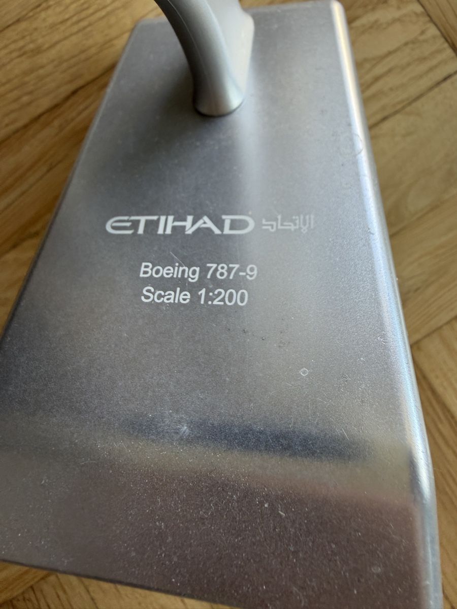 Boeing Kit di modellismo & Modellini statici: ETIHAD Model Boing 787-9 Metall – Usato da Oftringen venduto da ste_mp2b 1