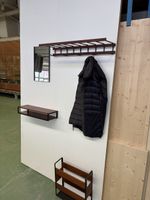 Vintage Flur-Set mit Spiegel, Ablage, Garderobe,Schirmhalter