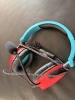 STEALTH C6-100 Rot & Blau Over Ear Gaming Headset PS4/PS5