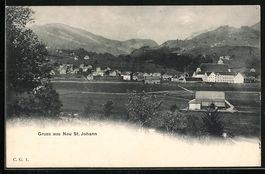 Neu St. Johann, Totalansicht von Anhöhe