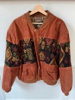 Vintage Suede Leather Jacket Mens M