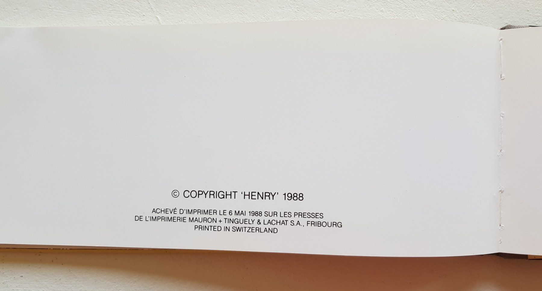 Fumetti: Enfer et Damnation par Henry – Usato da Lausanne venduto da LasloH 3