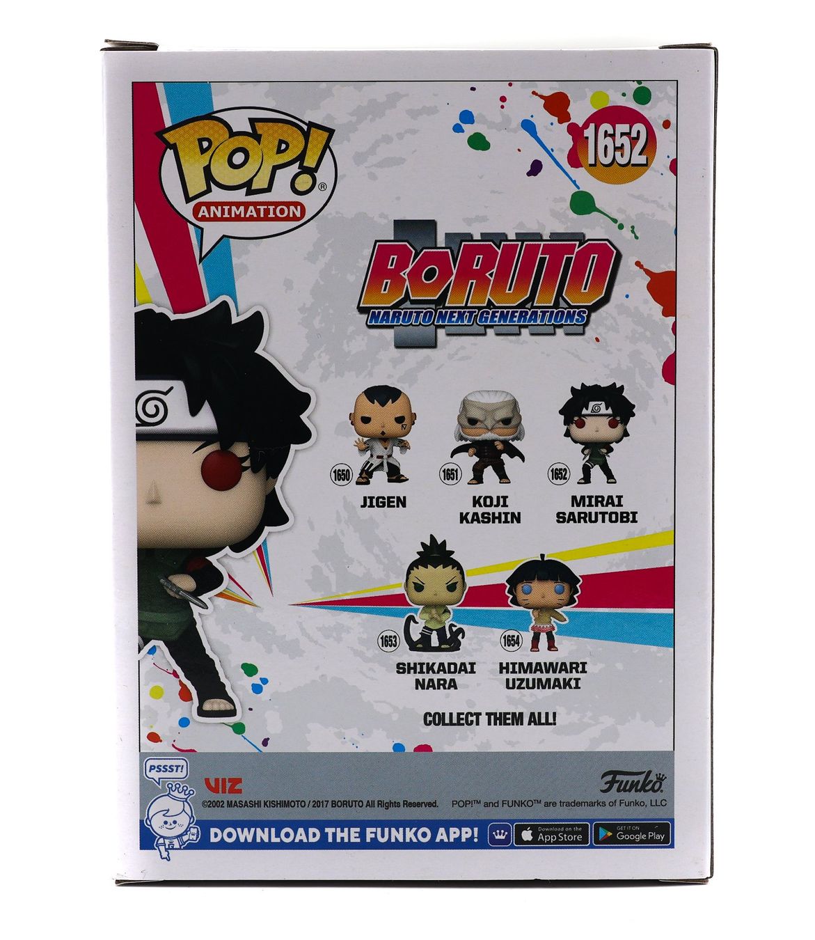 Funko Figuren: Funko Pop Naruto Boruto - Mirai Sarutobi - NEW – Neu und originalverpackt aus Paudex von dindeboy 2