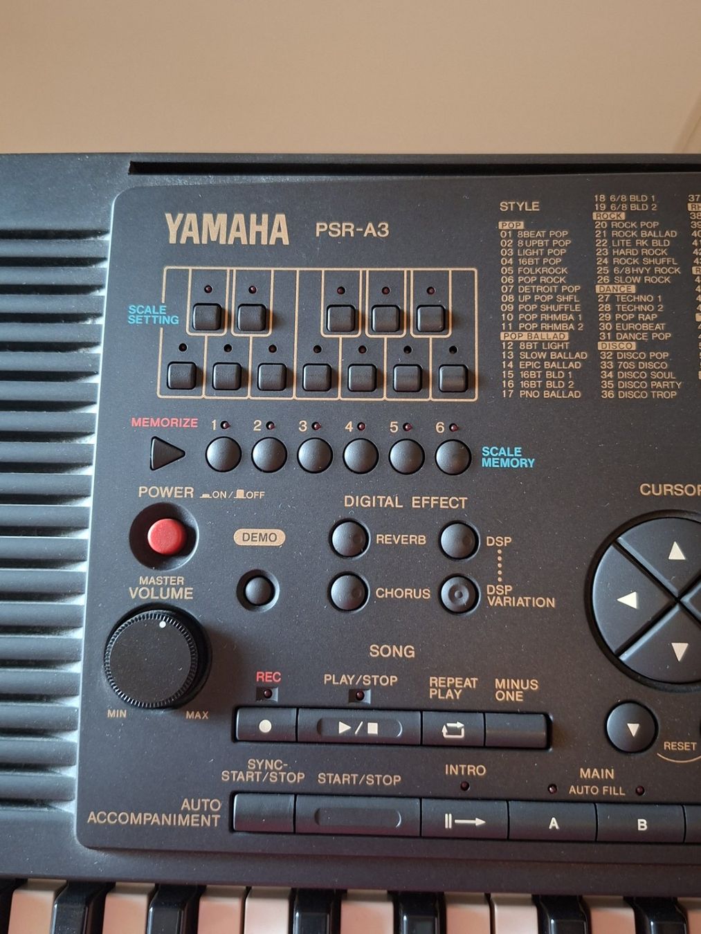 Yamaha Instruments de musique: Keyboard Yamaha PSR A3 – D'occasion à Hettlingen par Grizzly077 1