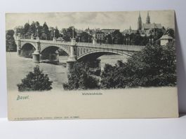 Basel , Wettsteinbrücke , Münster