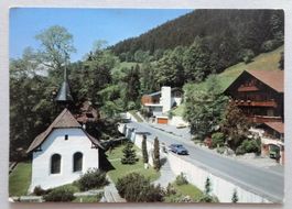 Beatenberg, Dorfstrasse, Ref. und Kath. Kirche