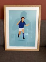 Paolo Rossi – Italia 1982 – Minimalistisches Fussball-Poster