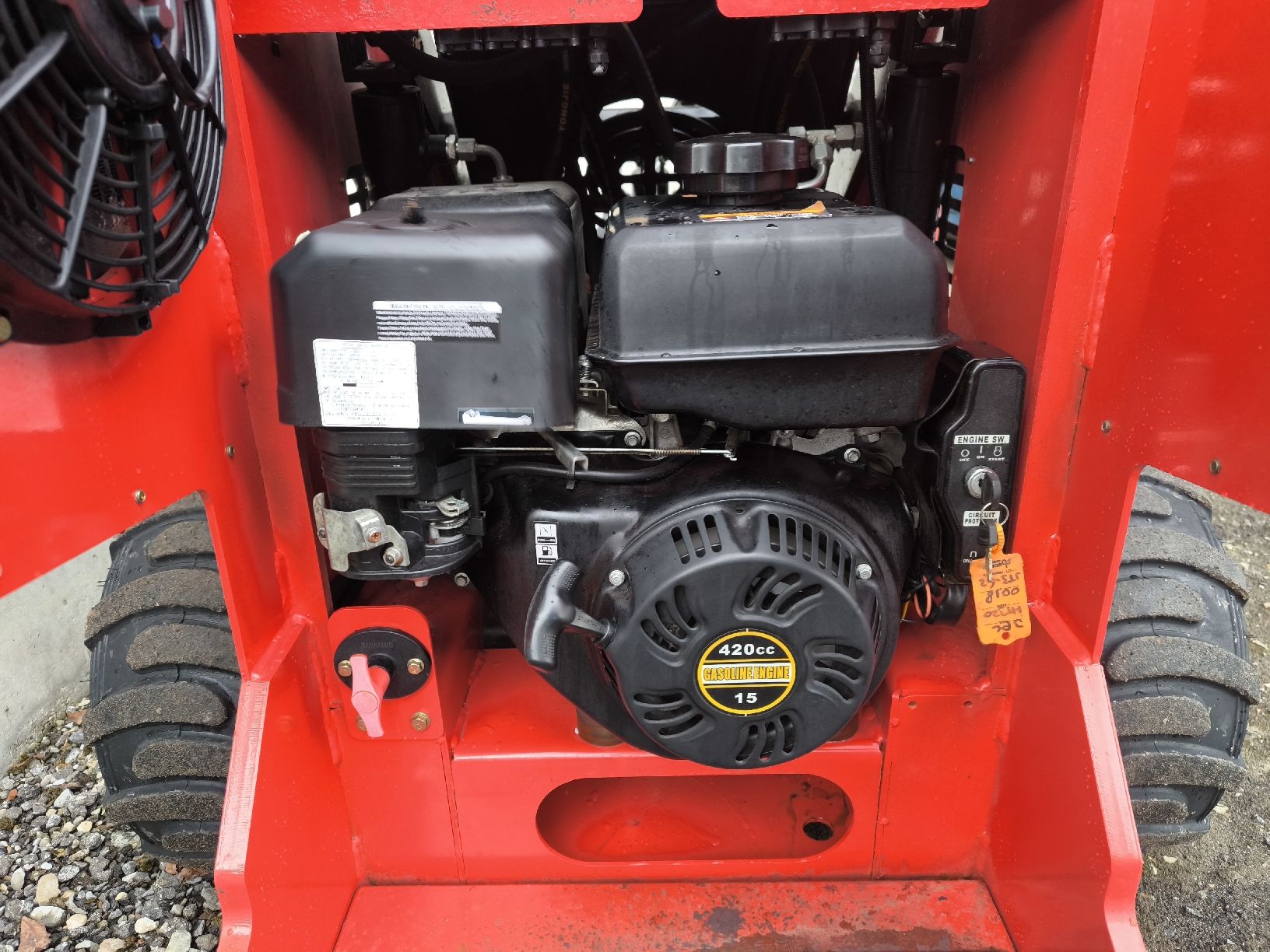 Hoflader: Mini Kompaktlader Hoflader Radlader Skid Steer Loader HT320 – Neu (gemäss Beschreibung) aus Geiss von Fiatagri_power 5