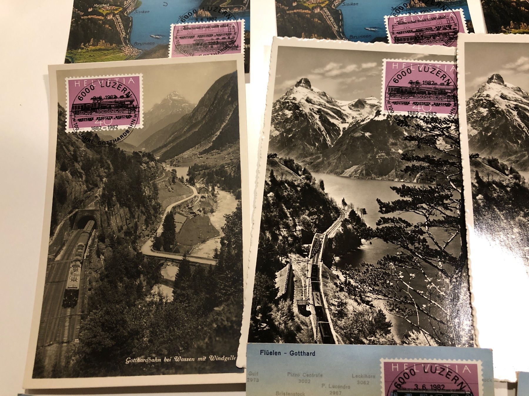 Cartoline postali: Händlerposten 12 alte MAXIKARTEN GOTTHARD 1910 – Nuovo (secondo la descrizione) da Lufingen venduto da Rac0 2