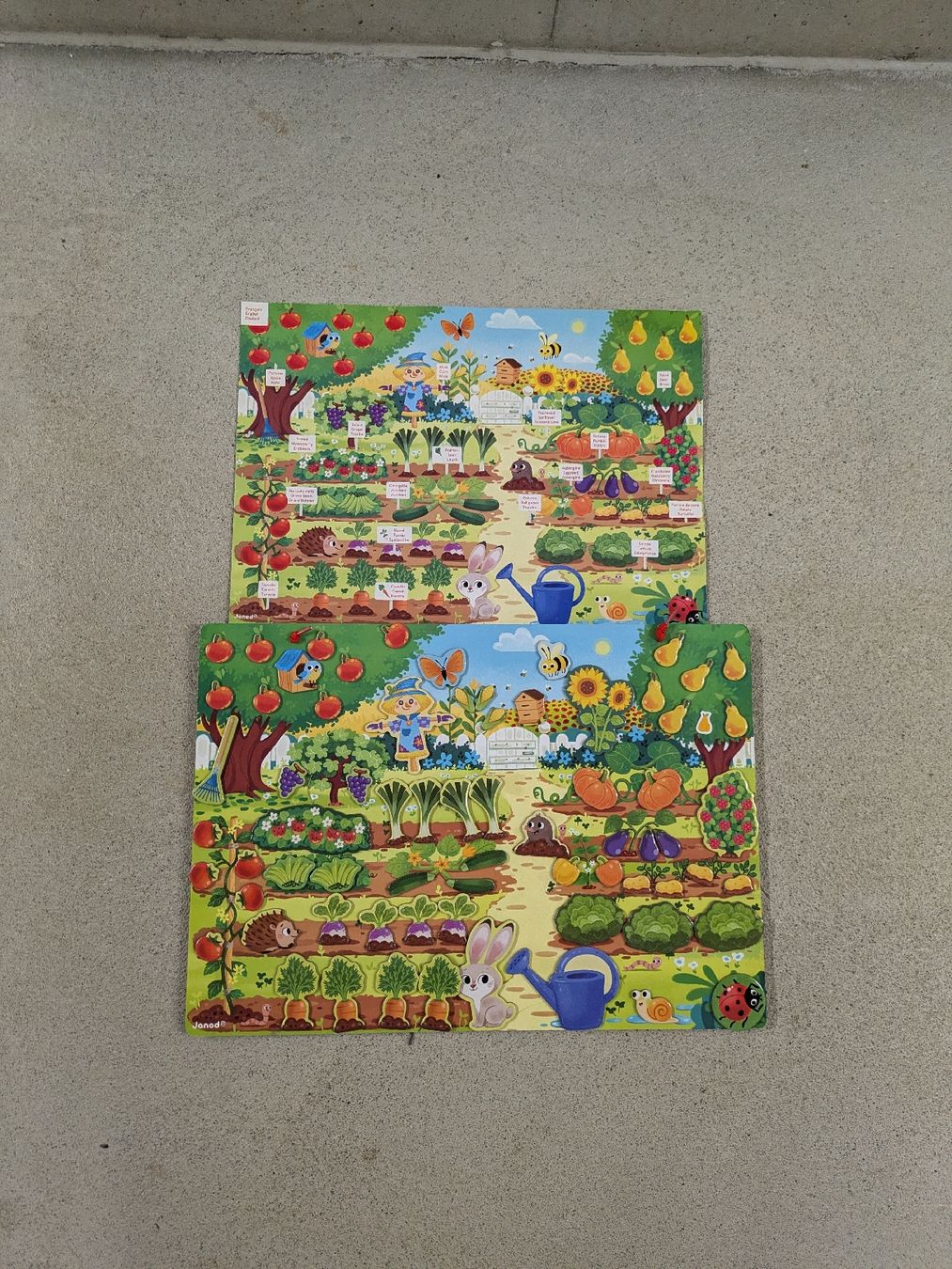 Janod Puzzles: Janod Magnet Puzzle Gemüsegarten – Gebraucht aus Vernier von Kruemelchen_21