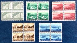 1955 / Pro Patria  Viererblöcke Postfrisch  **