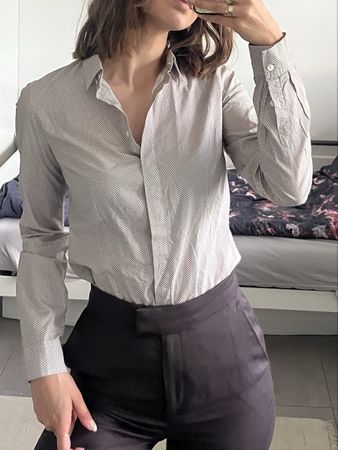 Chemise Alberto Bini taille S 100% coton   