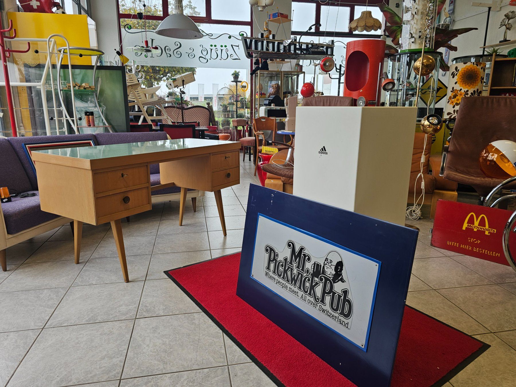 Insegne: Mr. Pickwick Pub Where people meet Schild Blechschild Tafel – Usato da Nottwil venduto da Wondewa-Shop 5