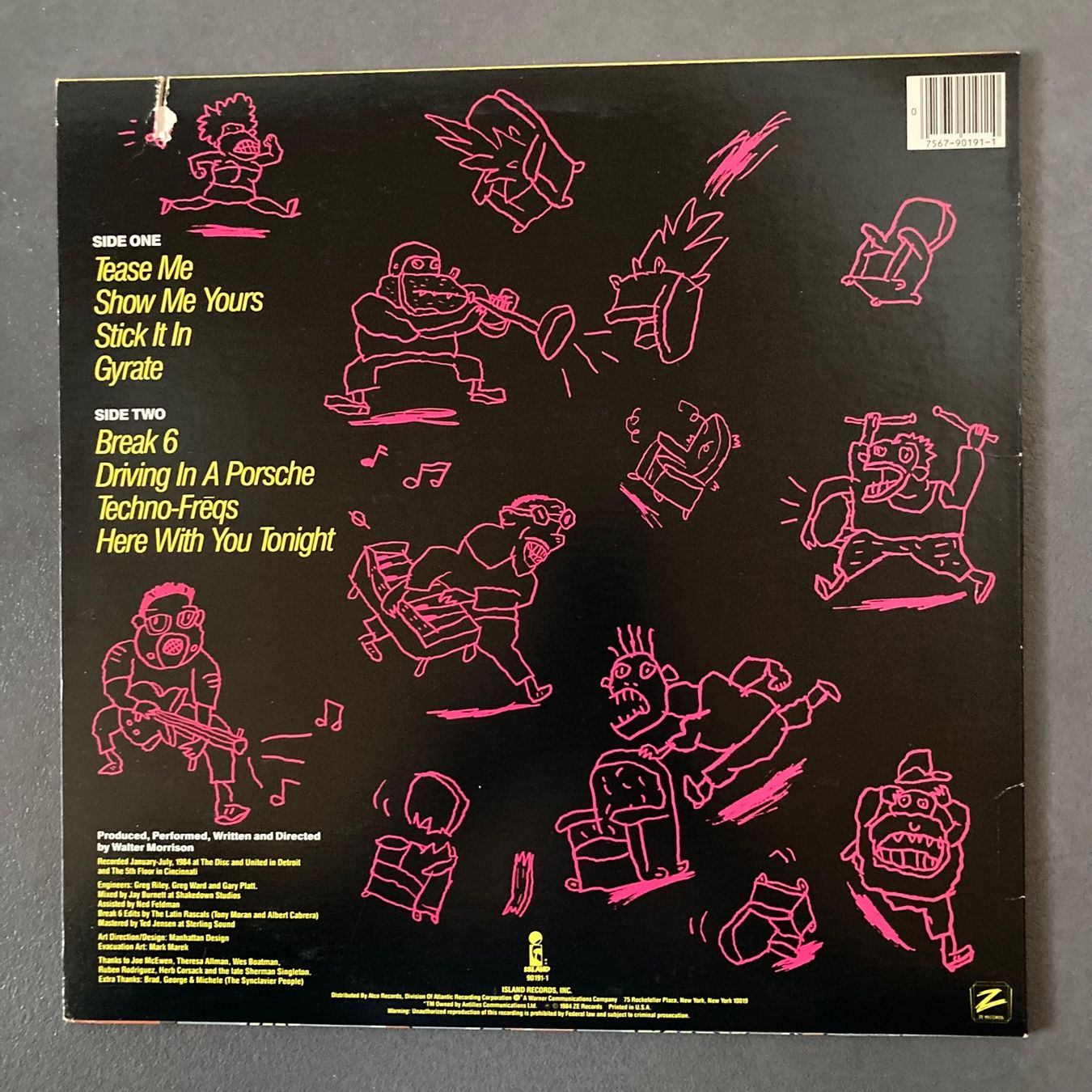 Dischi in vinile: Junie Morrison - Evacuate Your Seats - LP – Usato da dachsen venduto da oheio 1