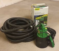 Tauchpumpe inklusive 10m Schlauch