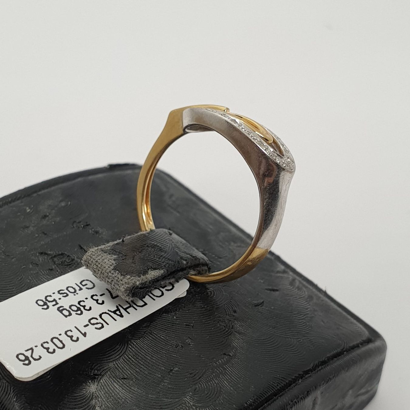 Anelli: Echt 18K Gold - Brilliant Ring – Usato da Luzern venduto da Goldhaus-Luzern 2