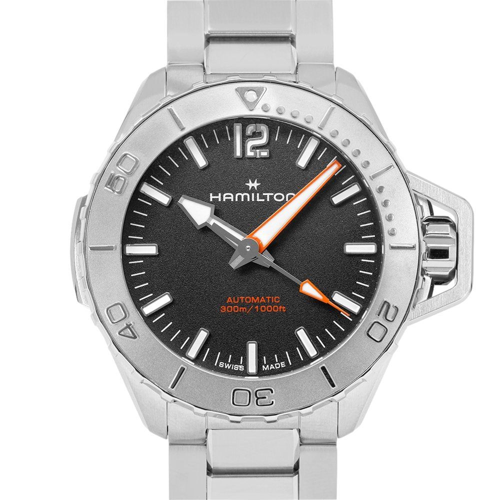 Hamilton Uhren: Hamilton H77485130 Khaki Navy Frogman Auto – Neu und originalverpackt aus Schindellegi von harveystore 1