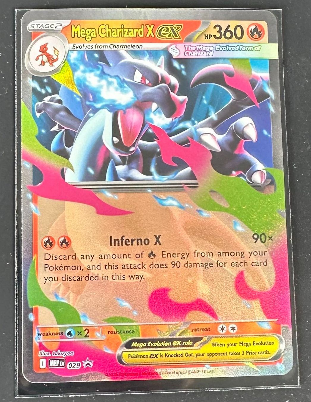 Pokémon Carte collezionabili: Mega Charizard X ex 029 Promo Englisch Pokémon – Nuovo (secondo la descrizione) da Dübendorf venduto da TrimTrend 1