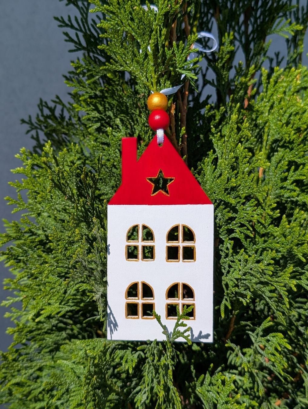 Tutte le decorazioni: Handbemalter Holz Anhänger Baumschmuck Set – Nuovo e nell'imballaggio originale da Winterthur venduto da LaVieColor 3