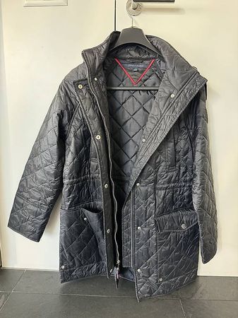Tommy Hilfiger Damen-Steppmantel schwarz, Gr. M  NEUwertig