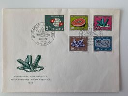 Pro Patria 1959, 1961 und 1963 FDC