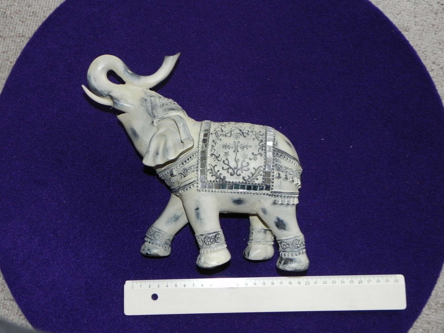 Statuette: Elefant Deko Figur Elefantenfigur – Usato da Stallikon venduto da pcerny16 5