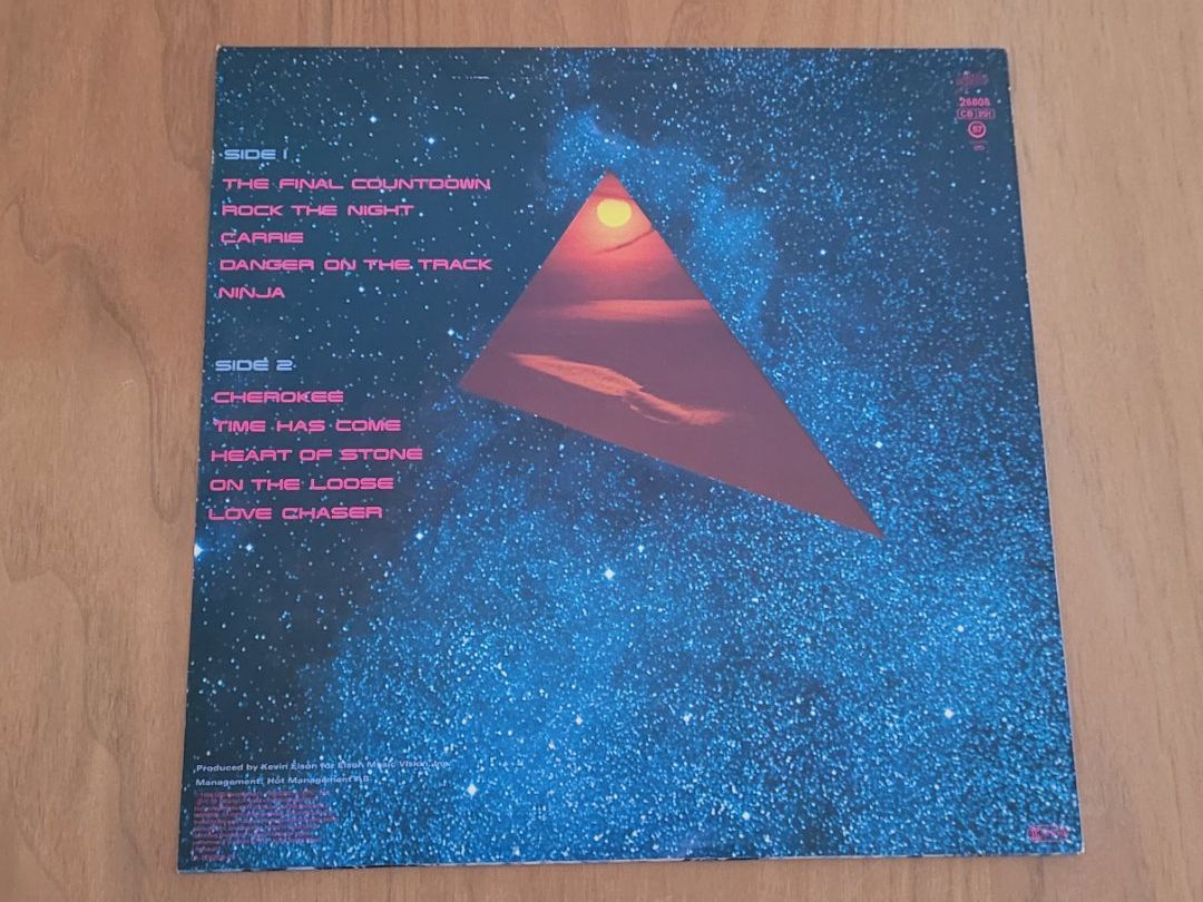 Dischi in vinile: LP  Europe – Usato da Martigny venduto da MZ-67 1