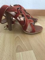Bally Leder AbsatzSandale  gr 38.5. Neu