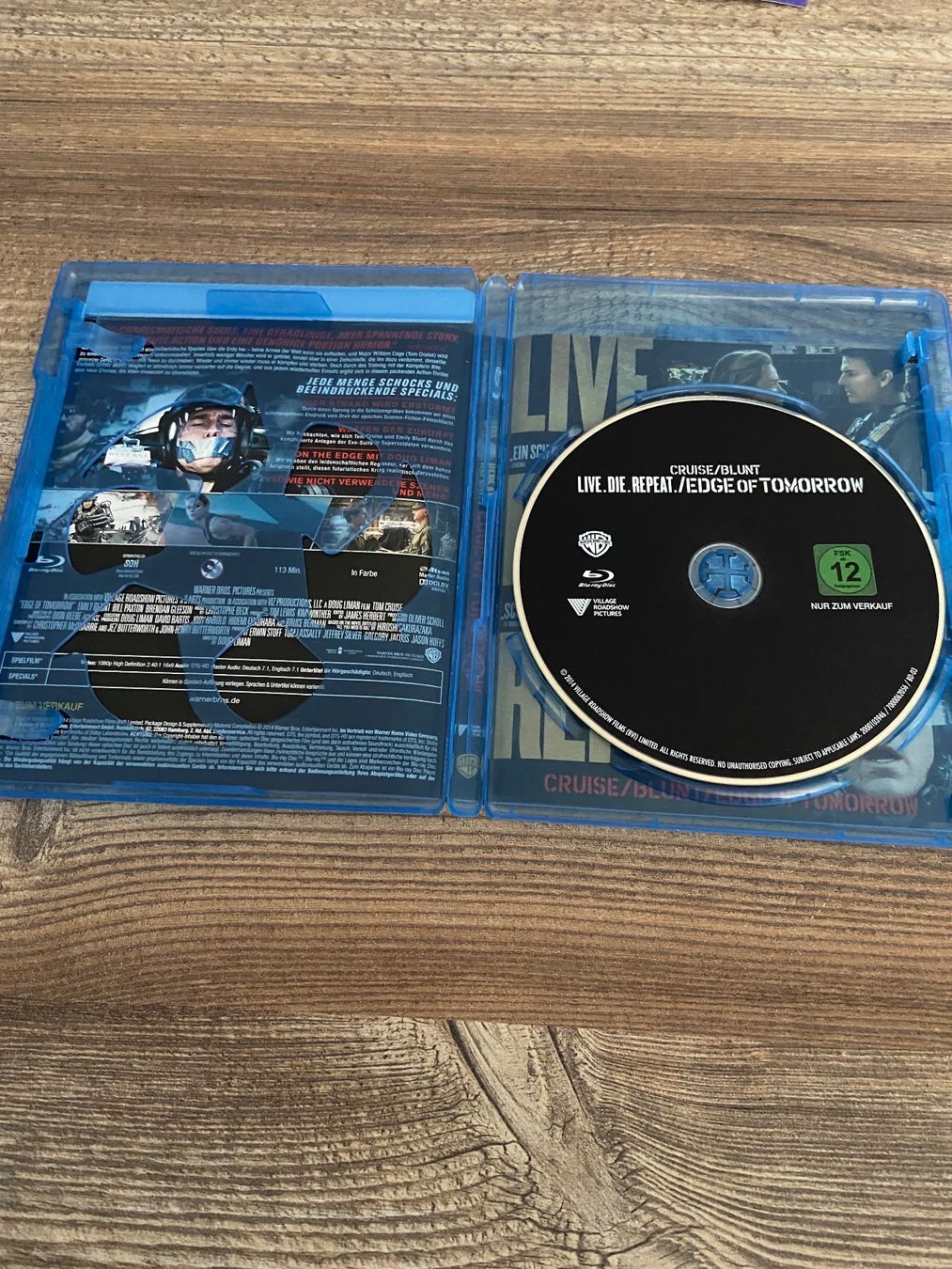Tutti i DVDs: LIVE-DIE-REPEAT Blu-ray Top Zustand! – Usato da Hasle LU venduto da P89erni01 2