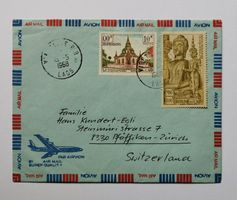 Laos-Beleg 1968