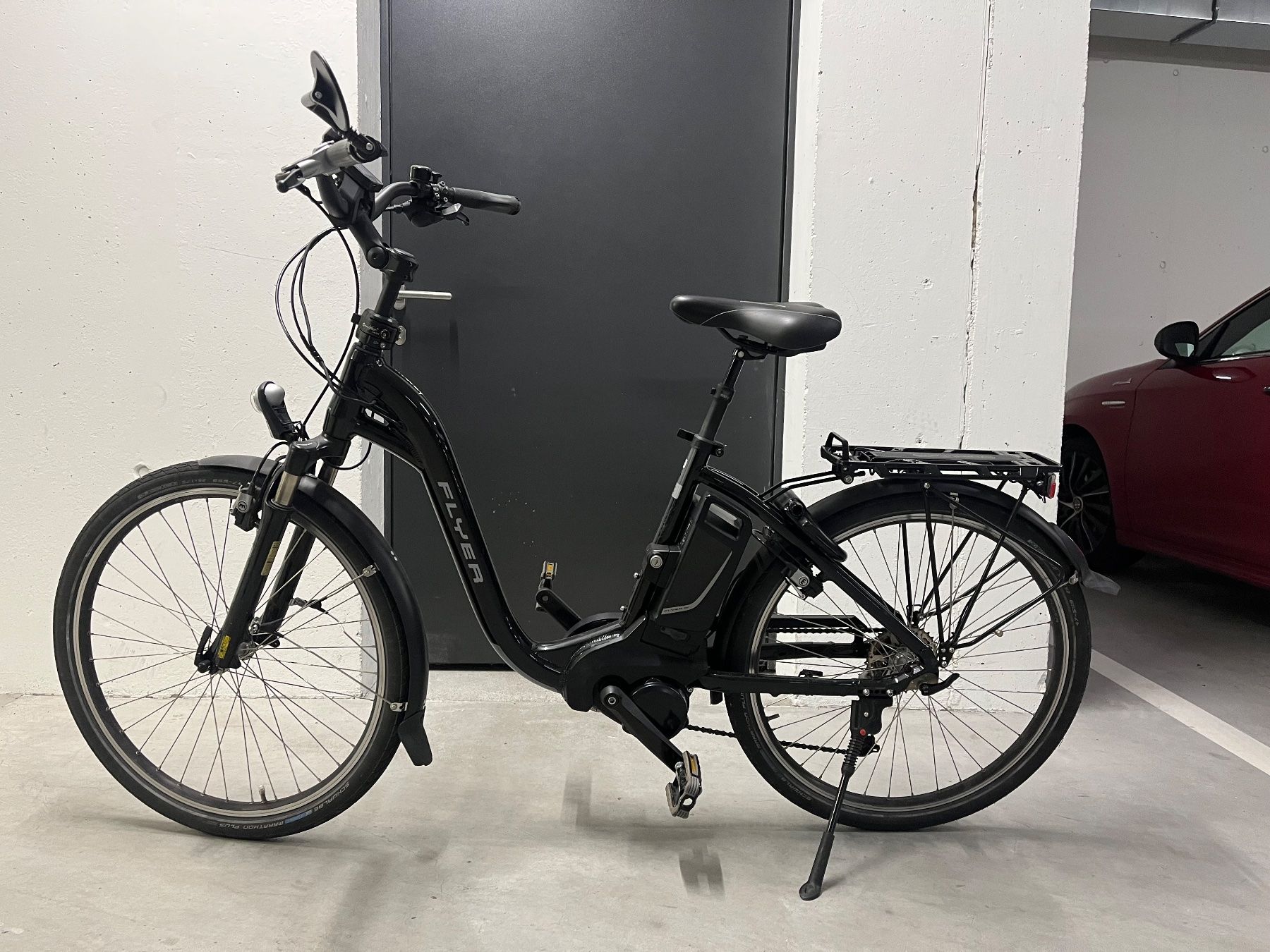Flyer Biciclette: E-Bike FLYER schwarz Damenrad – Usato da Interlaken venduto da Master-Adi76 5