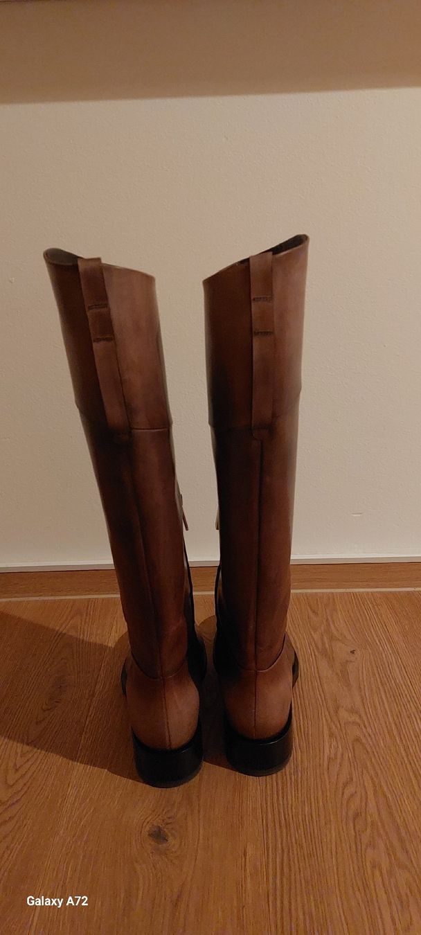 Santoni Scarpe da donna: Santoni Leder Stiefel Gr 41 – Nuovo (secondo la descrizione) da Emmetten venduto da Jiver1969 3