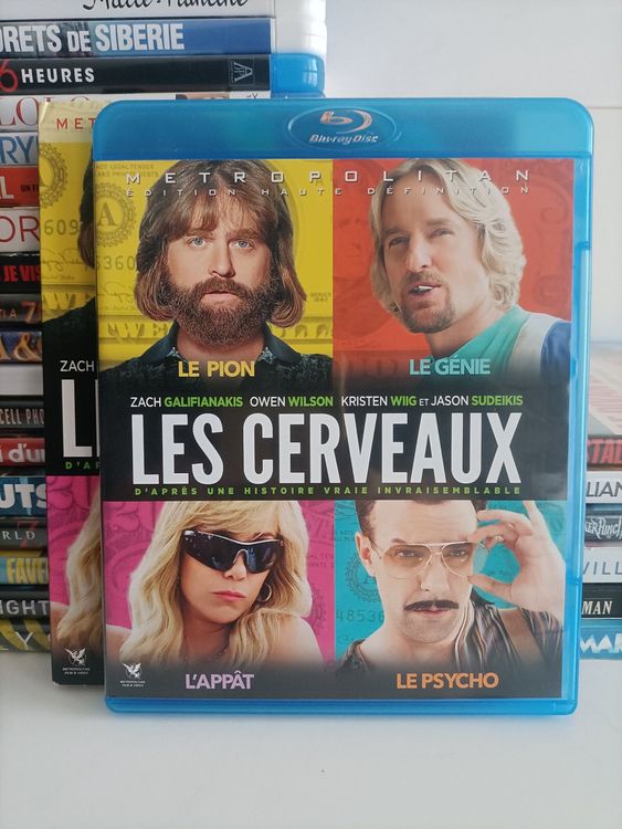 Blu-Ray Les Cerveaux (fr/uk) Zach Galifianakis - Owen Wilson | Kaufen ...