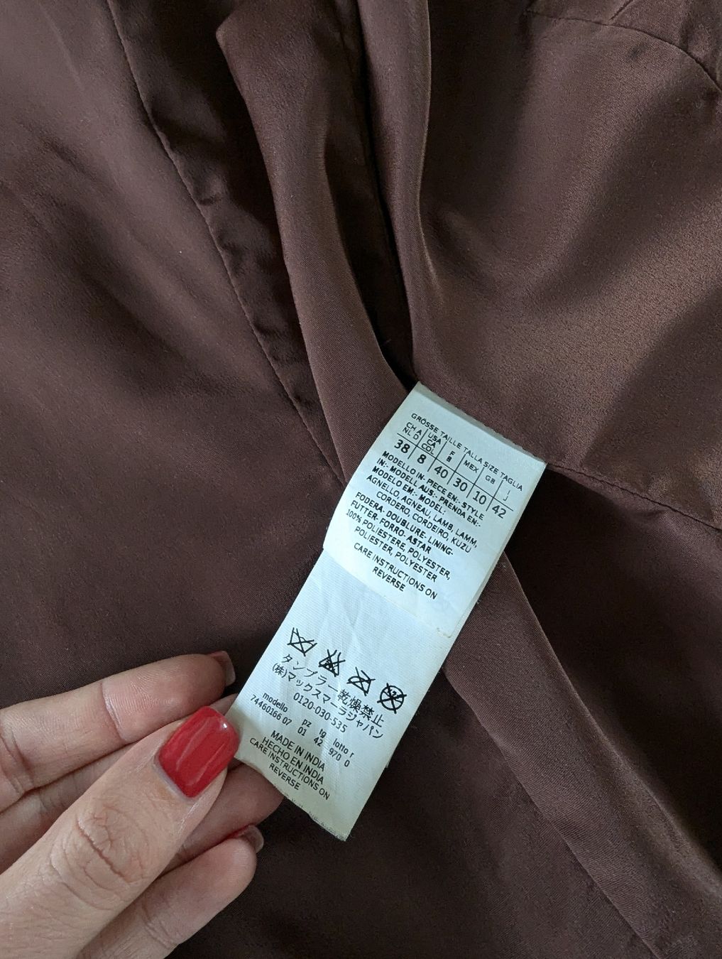 Sportmax Giacche: Sportmax Leather Jacket – Usato da Basel venduto da ian_z6t8 6