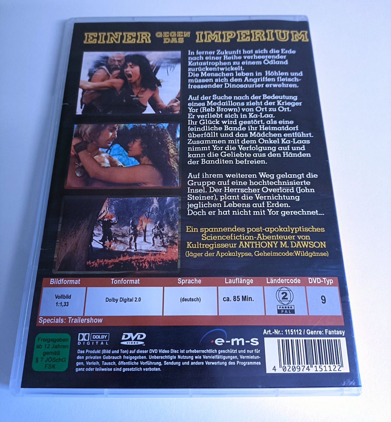 Alle DVDs: Einer gegen das Imperium – Gebraucht aus Köniz von Movieportal007 1