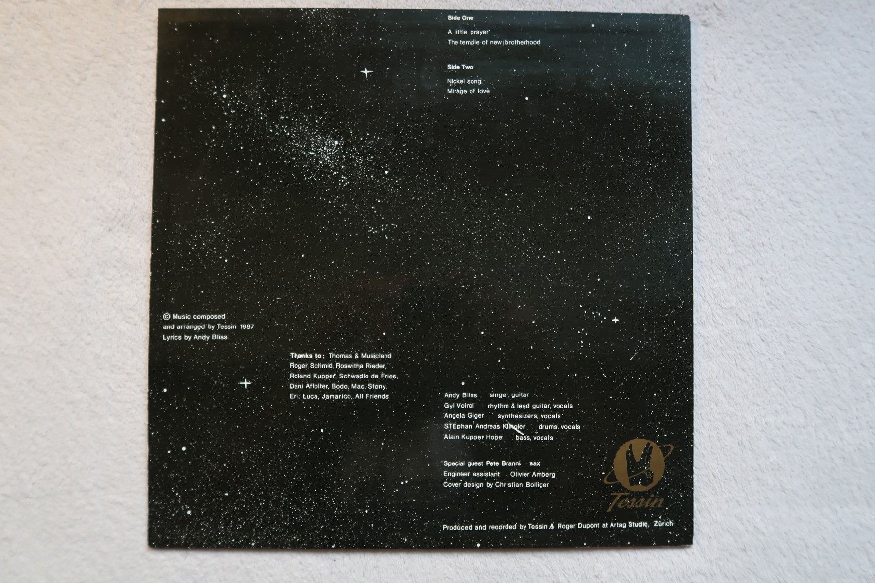 Dischi in vinile: Tessin - Megasongs vinyl LP – Usato da Effretikon venduto da ChrisLamberger 1